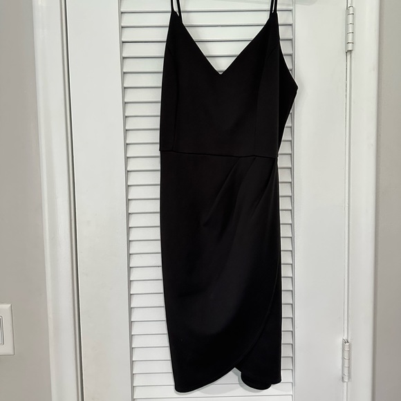 Lulus Forever Your Girl Black Bodycon Dress Size Large. - Picture 3 of 5